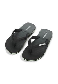 ONeill Japonki O'Neill Profile Graphic Sandals Jr 92800614082 czarne. Zapięcie: pasek. Kolor: czarny. Szerokość cholewki: normalna. Wzór: nadruk. Sezon: lato
