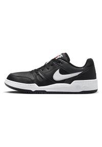 Buty do chodzenia męskie Nike Full Force Lo. Kolor: czarny. Materiał: skóra. Szerokość cholewki: normalna. Sport: turystyka piesza