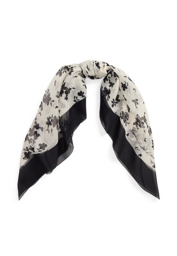 Lauren Ralph Lauren - LAUREN RALPH LAUREN Chusta 454972573002 Écru. Materiał: jedwab, materiał