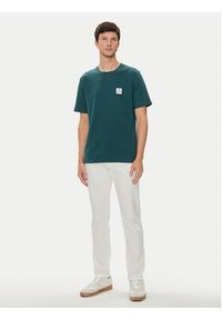 Marc O'Polo T-Shirt 426 2012 51384 Zielony Regular Fit. Typ kołnierza: polo. Kolor: zielony. Materiał: bawełna #5