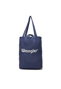 Wrangler Torebka Easy Tote 112358078 Granatowy. Kolor: niebieski