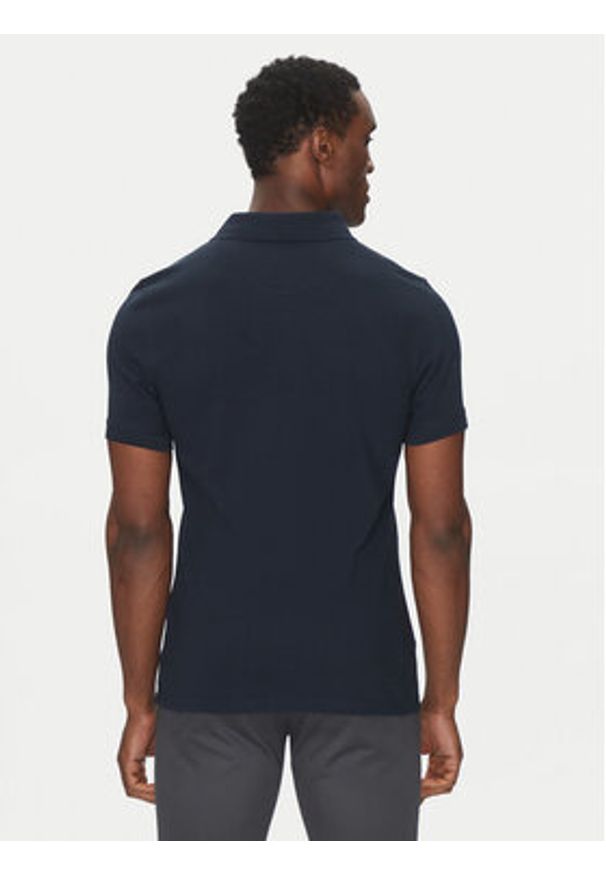 Barbour Polo Original Sports MML0358NY31 Granatowy Tailored Fit. Typ kołnierza: polo. Kolor: niebieski. Materiał: bawełna