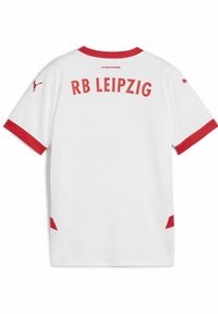 Puma - Młodzieżowa koszulka domowa RB Leipzig 24/25 PUMA White For All Time Red. Kolor: biały, czerwony, wielokolorowy