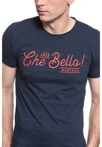 Mustang - MĘSKI T-SHIRT MUSTANG AARON C STRIPE + AW 1008959 11559 #5