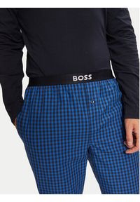 BOSS - Boss Piżama Easy 50488084 Niebieski Regular Fit. Kolor: niebieski. Materiał: bawełna #3