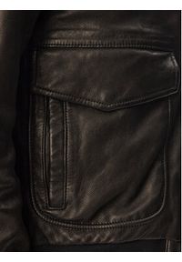 Aeronautica Militare Kurtka skórzana 261PN5057U100839 Czarny Regular Fit. Kolor: czarny. Materiał: skóra #6