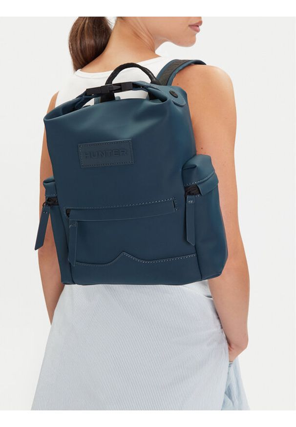 Hunter Plecak C-HTR-B-013-08 Granatowy. Kolor: niebieski. Materiał: materiał