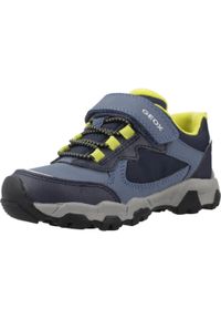Geox - Buty GEOX J MAGNETAR Niebieski. Kolor: niebieski. Materiał: syntetyk, tkanina. Sport: turystyka piesza #1