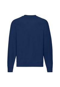 FRUIT OF THE LOOM - Klasyczna Bluza Raglanowa Unisex Dla Dorosłych. Kolor: niebieski. Długość rękawa: raglanowy rękaw