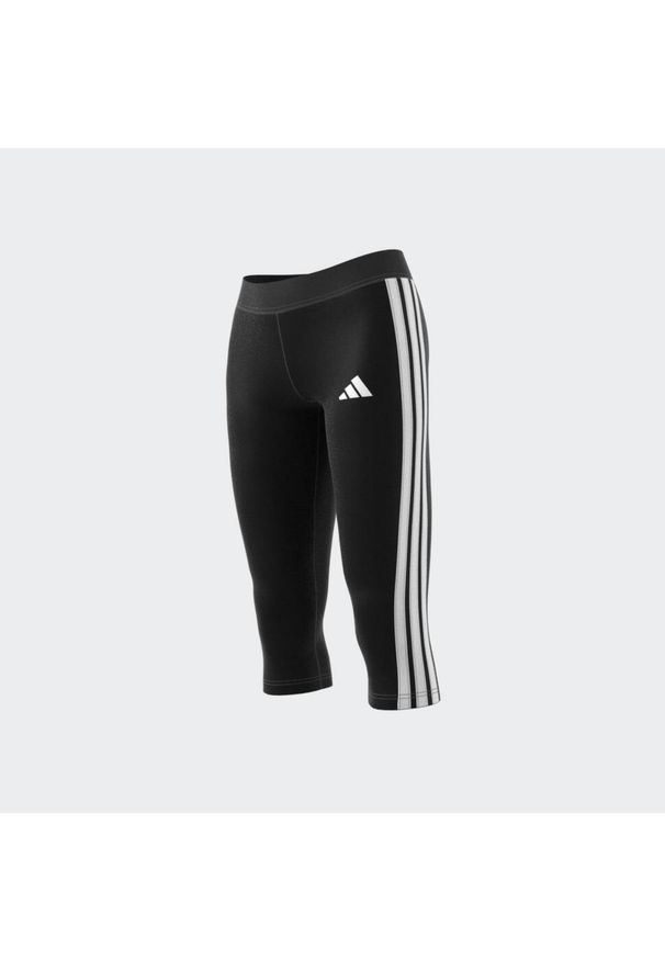 Adidas - Legginsy fitness damskie ADIDAS. Materiał: włókno, materiał, bawełna. Sport: fitness
