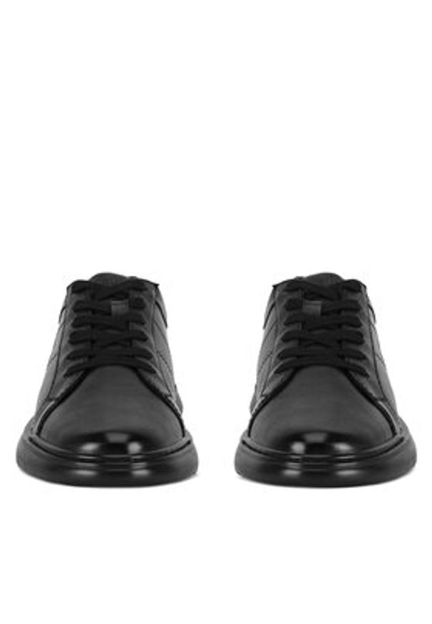 Badura Sneakersy BOZEMAN II-35 MI08 Czarny. Kolor: czarny. Materiał: skóra