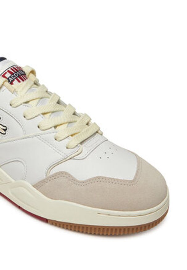 Lacoste Sneakersy 7-48SMA0102 Biały. Kolor: biały. Materiał: skóra