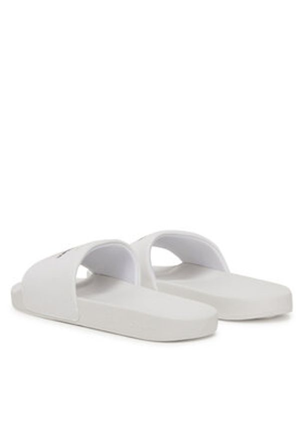 Calvin Klein Jeans Japonki Slide Monogram Wn Logo Ck YW0YW01967 Biały. Kolor: biały. Materiał: materiał