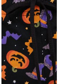 Answear Lab Komplet piżamowy kolor czarny bawełniana. Kolor: czarny. Materiał: bawełna #5