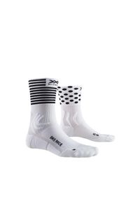 XBIONIC - Skarpety rowerowe X-SOCKS BIKE RACE 4.0. Kolor: czarny, biały, wielokolorowy. Sport: kolarstwo