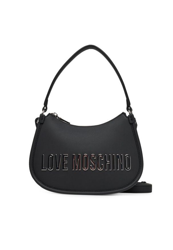 Love Moschino - LOVE MOSCHINO Torebka JC4027PP1NKD000B Czarny. Kolor: czarny. Materiał: skórzane