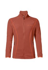 Vaude - Damski polar VAUDE Rosemoor II. Kolor: czerwony, szary, wielokolorowy. Materiał: polar. Sport: turystyka piesza