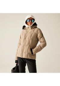 DARE 2B - Kurtka narciarska damska z membraną Glamourize VI Dare 2b. Kolor: beżowy. Materiał: tkanina. Sezon: zima. Sport: narciarstwo #1