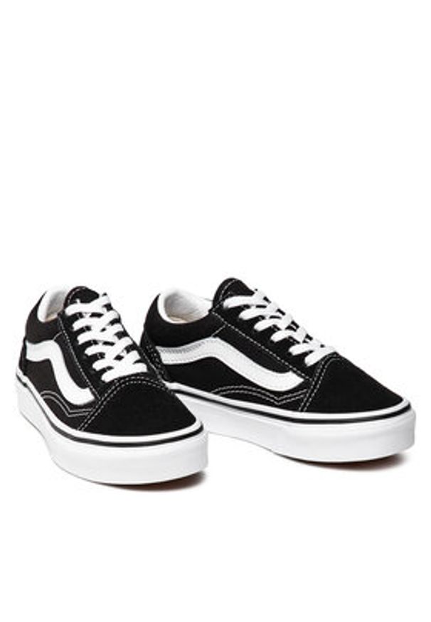 Vans Tenisówki Old Skool VN000W9T6BT Czarny. Kolor: czarny. Materiał: skóra, zamsz