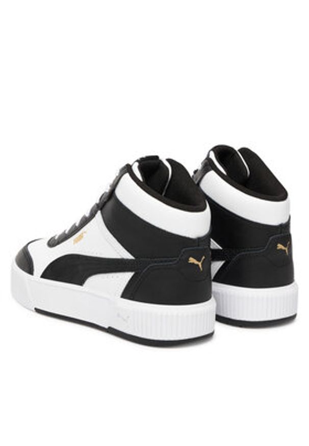 Puma Sneakersy Carina Mia Mid 402640 02 Biały. Kolor: biały. Materiał: skóra
