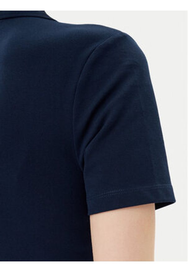 TOMMY HILFIGER - Tommy Hilfiger Sukienka codzienna WW0WW42567 Granatowy Slim Fit. Okazja: na co dzień. Kolor: niebieski. Materiał: bawełna. Typ sukienki: proste. Styl: casual