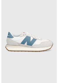 New Balance sneakersy MS237GD kolor szary. Nosek buta: okrągły. Zapięcie: sznurówki. Kolor: szary. Materiał: guma