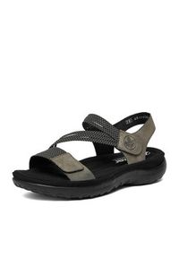 Rieker Sandały CEO-64870-42 Szary. Kolor: szary. Materiał: skóra #3