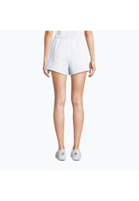 Fila - Spodenki damskie FILA Brandenburg High Waist. Stan: podwyższony. Kolor: biały. Sport: turystyka piesza