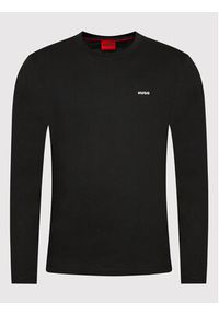 Hugo Longsleeve Derol222 50466159 Czarny Regular Fit. Kolor: czarny. Materiał: bawełna. Długość rękawa: długi rękaw #3