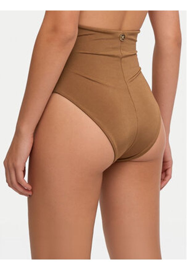 Max Mara Beachwear Dół od bikini Saali 2616821159 Brązowy. Kolor: brązowy. Materiał: syntetyk