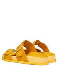 Geox Klapki U Parnaiba U651KA 00022 C2000 Żółty. Kolor: żółty. Materiał: skóra, zamsz #2