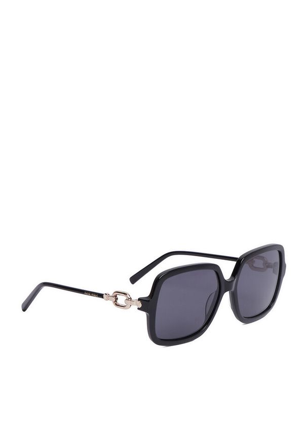 Okulary przeciwsłoneczne Nine West. Kolor: czarny