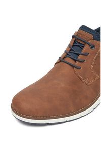 Rieker Półbuty 11357-24 Brązowy. Kolor: brązowy. Materiał: skóra #6