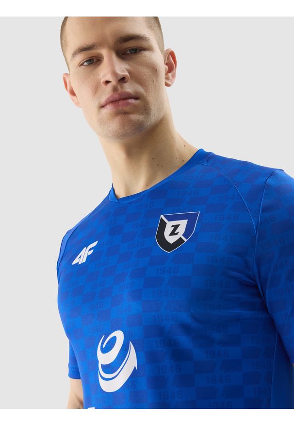 4f - 4F Koszulka z limitowanej kolekcji specjalnej z sezonu 2023/2024 męska 4F x Zawisza Bydgoszcz 3XL. Kolor: wielokolorowy. Materiał: dzianina. Długość rękawa: krótki rękaw. Wzór: nadruk