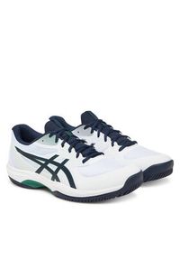 Asics Buty do tenisa Game Ff 1041A489 Biały. Kolor: biały. Materiał: skóra. Sport: tenis #6