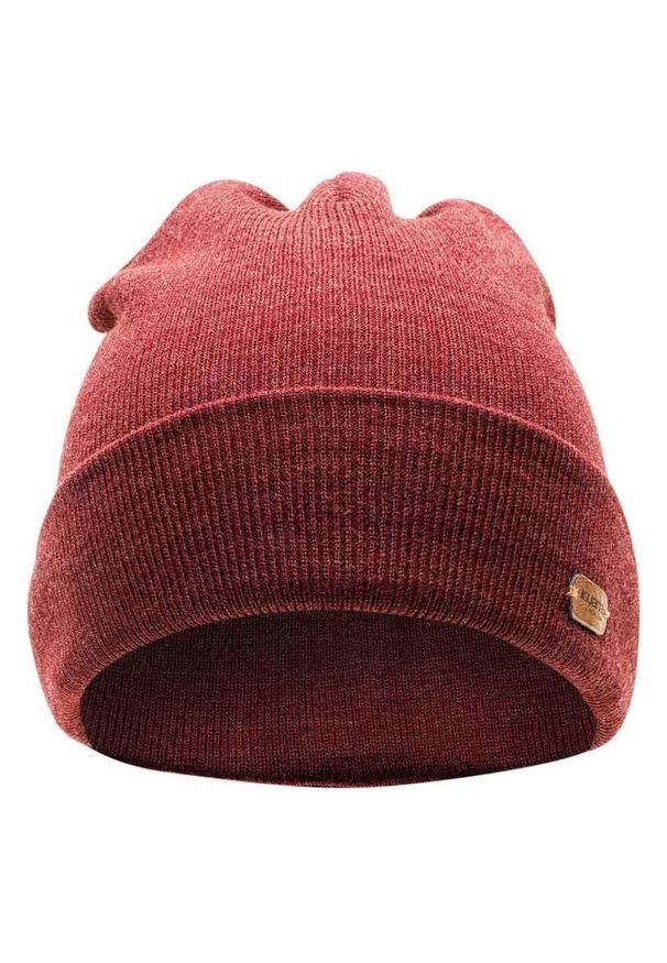 Iguana - Zimowa Czapka Unisex Dla Dorosłych Seine. Kolor: czerwony. Sezon: zima