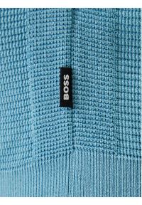 BOSS T-Shirt H-Ianni 50543161 Niebieski Regular Fit. Kolor: niebieski. Materiał: bawełna #5