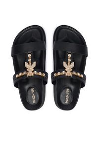 Patrizia Pepe Klapki PPJ409.31 Czarny. Kolor: czarny. Materiał: skóra #6