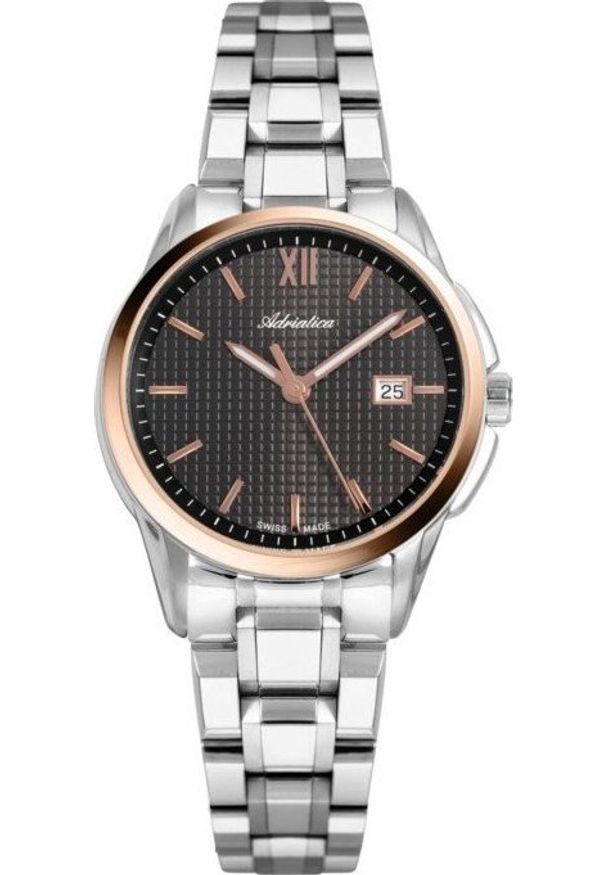 Zegarek Adriatica Zegarek damski Adriatica A3190.R166Q2 srebrny. Kolor: srebrny