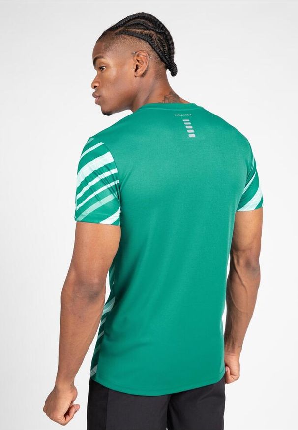 GORILLA WEAR - Easton Koszulka - Teal Zielony. Kolor: zielony. Sport: fitness