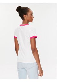 Wrangler T-Shirt Ringer 112346212 Biały Slim Fit. Kolor: biały. Materiał: bawełna #5