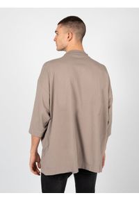 Yeezy Gap Engineered by Balenciaga - Yeezy Gap Engineered By Balenciaga T-Shirt "Logo" | 719614 TMVQ2 | Mężczyzna | Beżowy. Kolor: beżowy. Materiał: bawełna. Wzór: nadruk #3