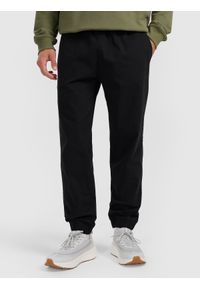 4f - 4F Spodnie dresowe joggery męskie - czarne XXL. Kolor: czarny. Materiał: dresówka. Sport: turystyka piesza, fitness #2