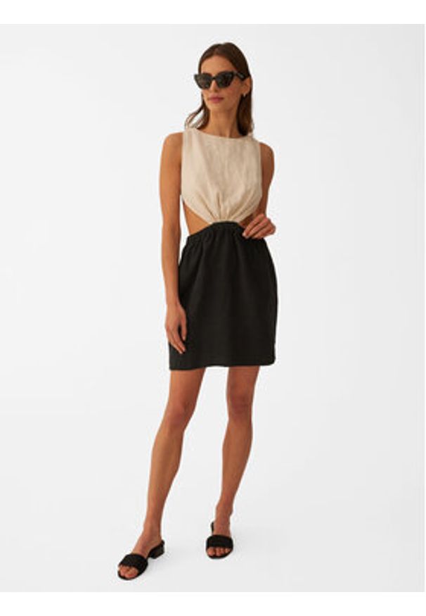 Undress Code Sukienka letnia Aphrodite 445 Kolorowy Regular Fit. Materiał: bawełna. Wzór: kolorowy. Sezon: lato