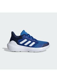 Adidas - Buty Tensaur Run 2.0 Kids. Kolor: niebieski, wielokolorowy, biały. Materiał: materiał. Sport: bieganie