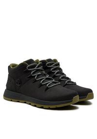 Timberland Sneakersy Mid Lace Sneaker TB0A6DQDELK Czarny. Kolor: czarny. Materiał: skóra, nubuk #5