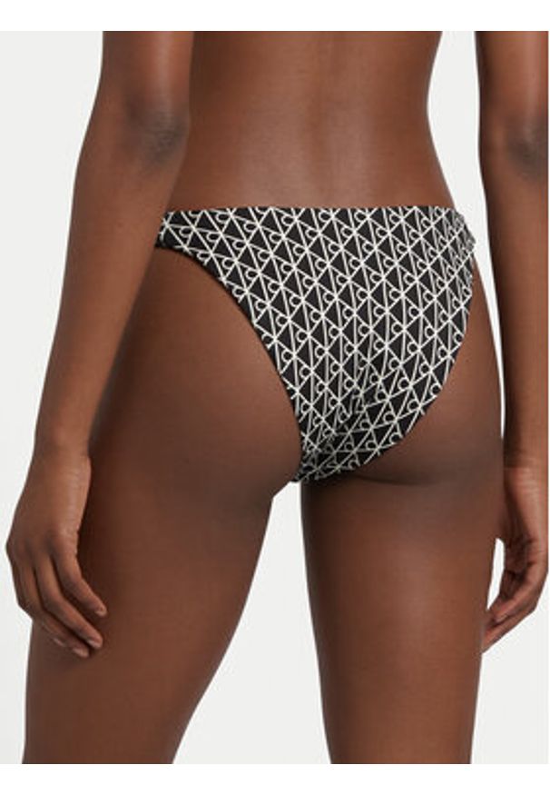 Calvin Klein Dół od bikini LV00Q61206 Czarny. Kolor: czarny. Materiał: syntetyk