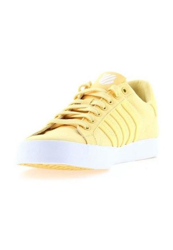 K-Swiss - Buty K-swiss Tenisi - Belmont So T Sherbet W 93739-740-M żółte. Okazja: na co dzień. Kolor: żółty. Materiał: syntetyk. Szerokość cholewki: normalna. Styl: casual, klasyczny, sportowy