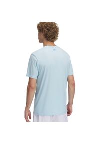 Koszulka męska Under Armour Stacked Logo SS. Kolor: niebieski. Sport: fitness #2
