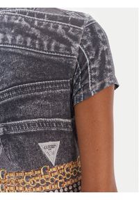 Guess T-Shirt W6RI05 KCCG0 Czarny Classic Fit. Kolor: czarny. Materiał: syntetyk #3